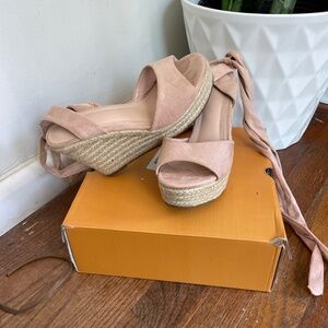 NEW Pink Espadrilles